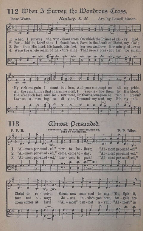 Reapers: Embracing the Choicest Gospel Songs and Standard Hymns, New & Old page 102