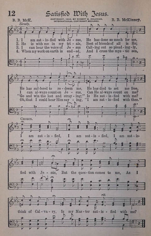 Reapers: Embracing the Choicest Gospel Songs and Standard Hymns, New & Old page 12