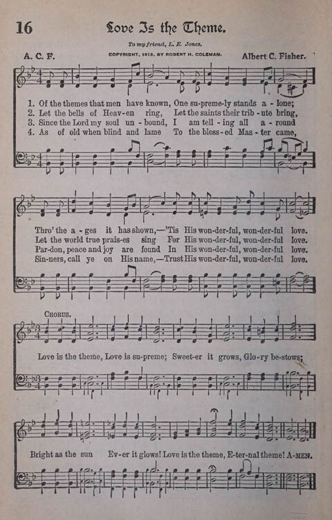 Reapers: Embracing the Choicest Gospel Songs and Standard Hymns, New & Old page 16