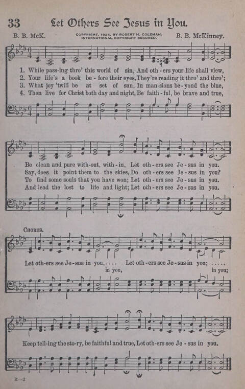 Reapers: Embracing the Choicest Gospel Songs and Standard Hymns, New & Old page 31