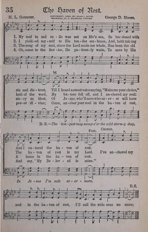 Reapers: Embracing the Choicest Gospel Songs and Standard Hymns, New & Old page 33