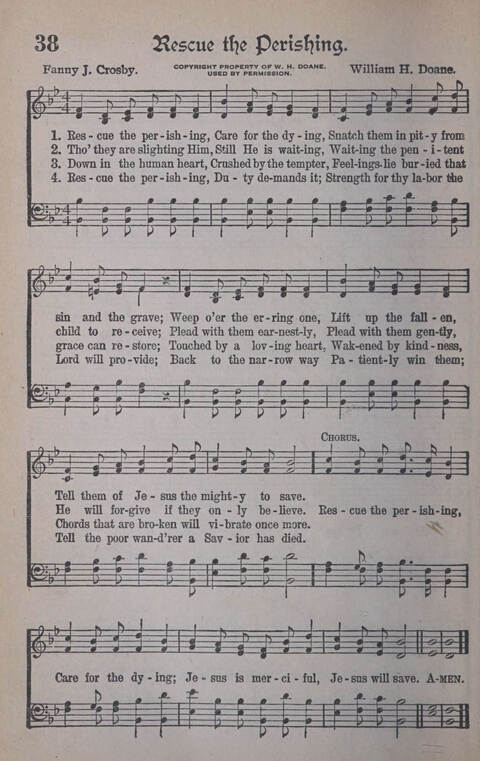 Reapers: Embracing the Choicest Gospel Songs and Standard Hymns, New & Old page 36