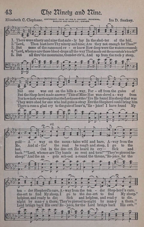 Reapers: Embracing the Choicest Gospel Songs and Standard Hymns, New & Old page 41