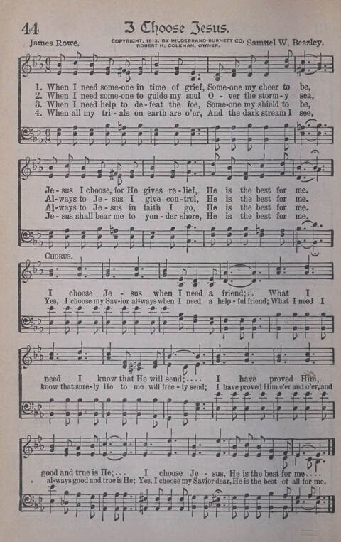 Reapers: Embracing the Choicest Gospel Songs and Standard Hymns, New & Old page 42