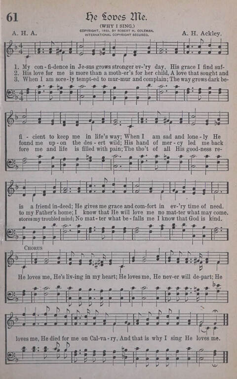 Reapers: Embracing the Choicest Gospel Songs and Standard Hymns, New & Old page 59