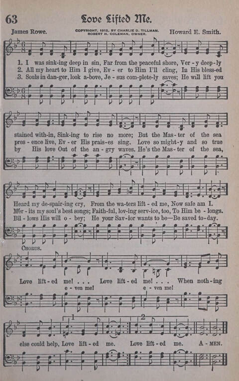 Reapers: Embracing the Choicest Gospel Songs and Standard Hymns, New & Old page 61