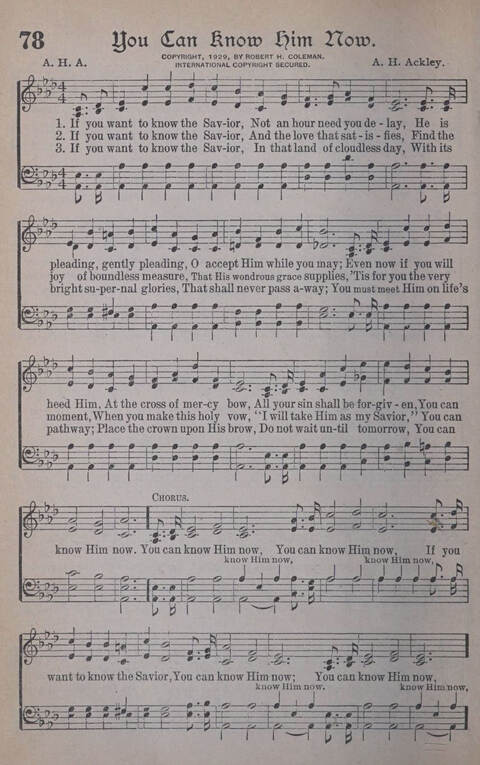 Reapers: Embracing the Choicest Gospel Songs and Standard Hymns, New & Old page 76
