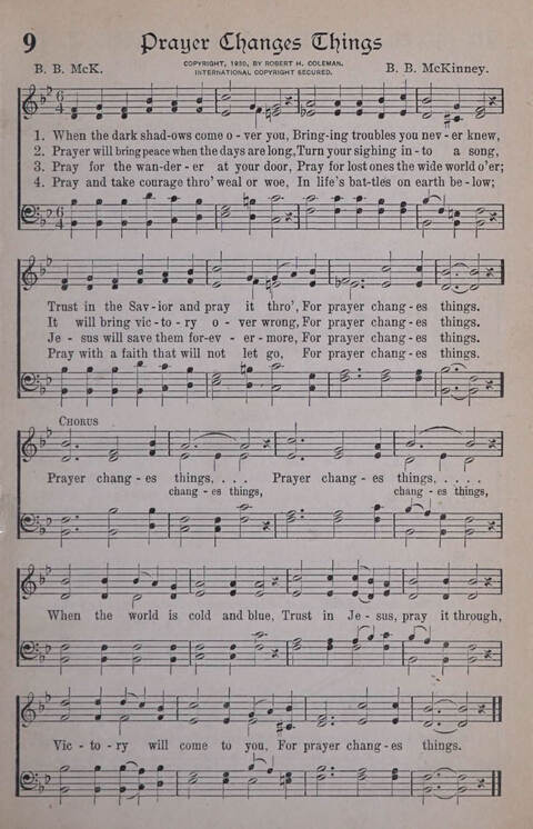 Reapers: Embracing the Choicest Gospel Songs and Standard Hymns, New & Old page 9
