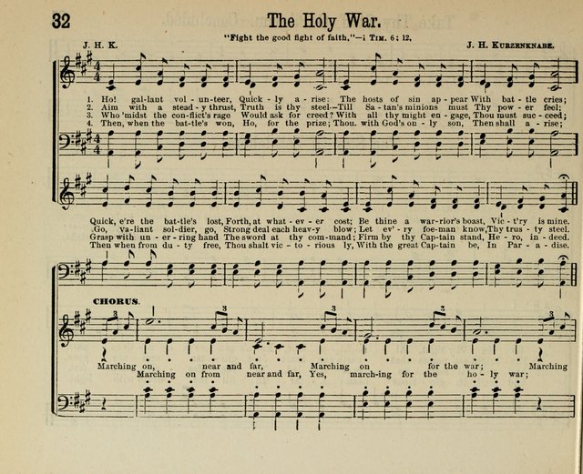 Royal Gems: a new and choice collection of Sunday school songs page 32