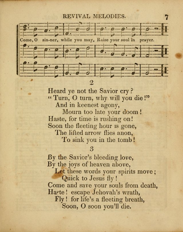 Revival Melodies, or Songs of Zion. page 7