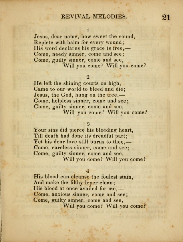 Revival Melodies, or Songs of Zion. page 85