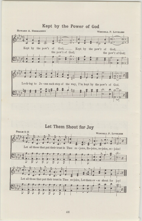 Radio Songs and Choruses of the Gospel No. 1 page 44