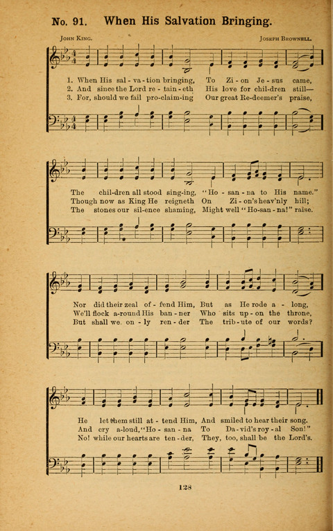 Recitations Song and Story: for Sunday and day schools, primary and intermediate Departments page 128