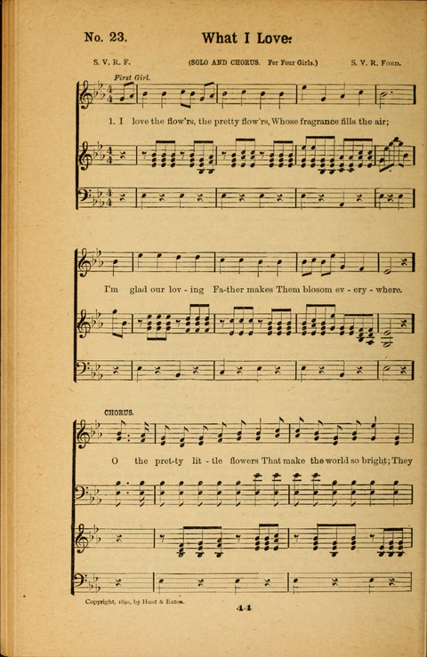 Recitations Song and Story: for Sunday and day schools, primary and intermediate Departments page 44