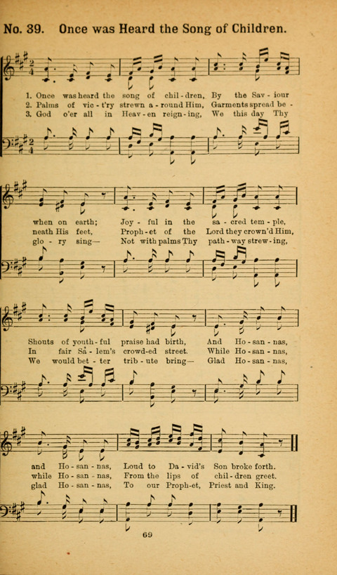 Recitations Song and Story: for Sunday and day schools, primary and intermediate Departments page 69