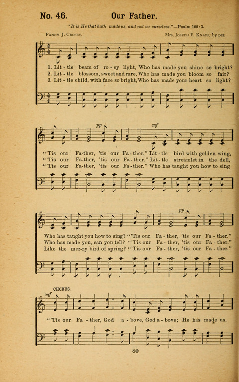 Recitations Song and Story: for Sunday and day schools, primary and intermediate Departments page 80