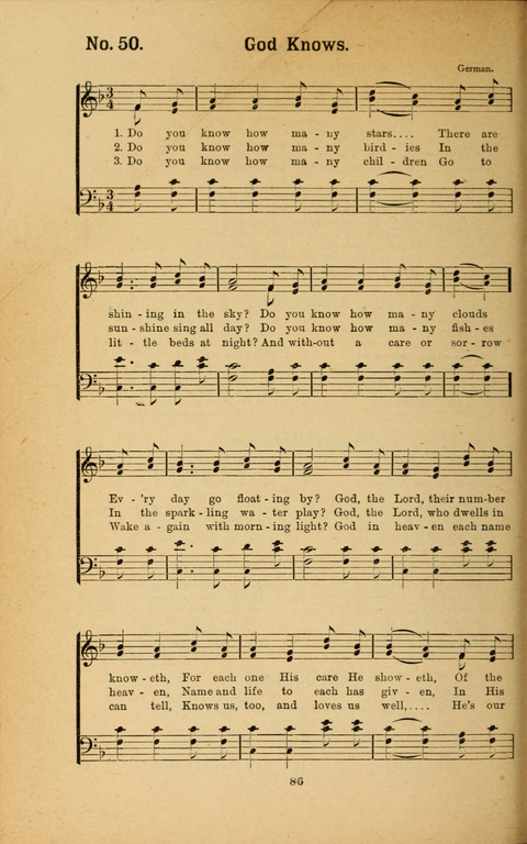 Recitations Song and Story: for Sunday and day schools, primary and intermediate Departments page 86