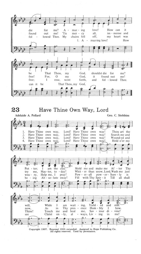 Reasons to Sing: a songbook for youth today page 38