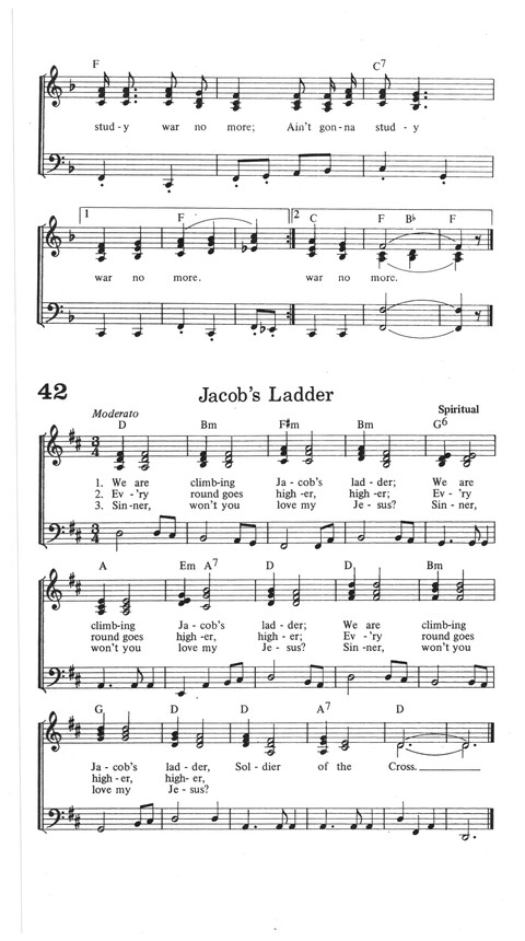 Reasons to Sing: a songbook for youth today page 62