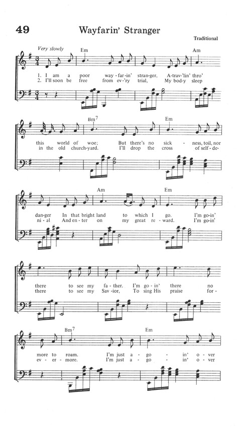 Reasons to Sing: a songbook for youth today page 73