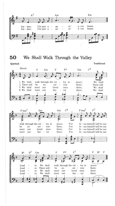 Reasons to Sing: a songbook for youth today page 74