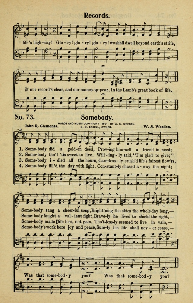 Songs for the King
