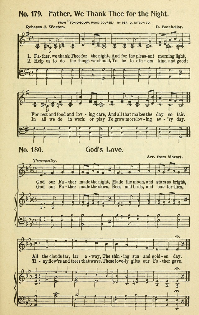 Songs for the Sunday School page 165