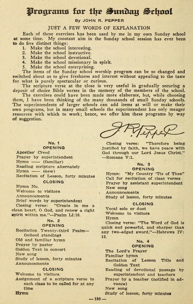 Songs for the Sunday School page 178