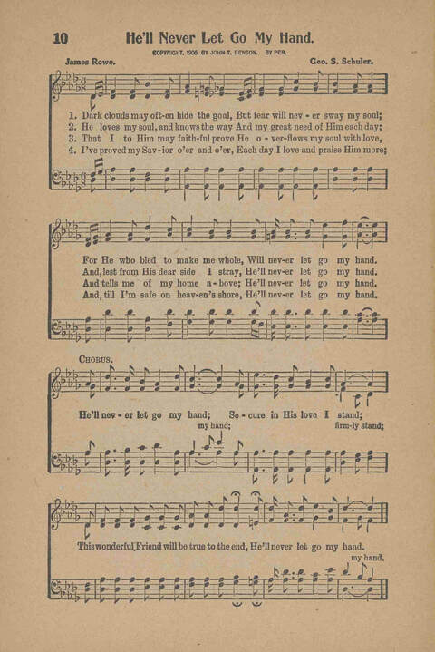 Songs for Soul-winning: for the Ohio Christian Endeavor Union page 10