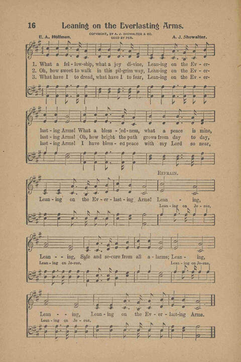 Songs for Soul-winning: for the Ohio Christian Endeavor Union page 16