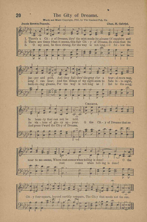 Songs for Soul-winning: for the Ohio Christian Endeavor Union page 20
