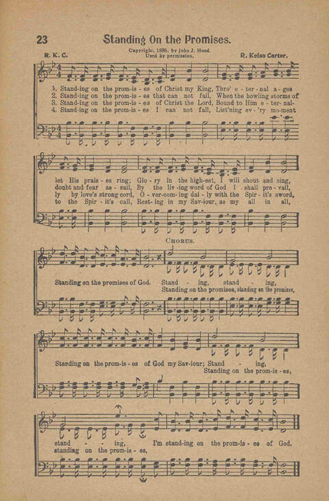Songs for Soul-winning: for the Ohio Christian Endeavor Union page 23
