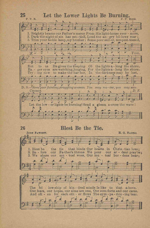Songs for Soul-winning: for the Ohio Christian Endeavor Union page 25