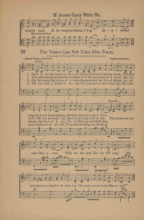 Songs for Soul-winning: for the Ohio Christian Endeavor Union page 29