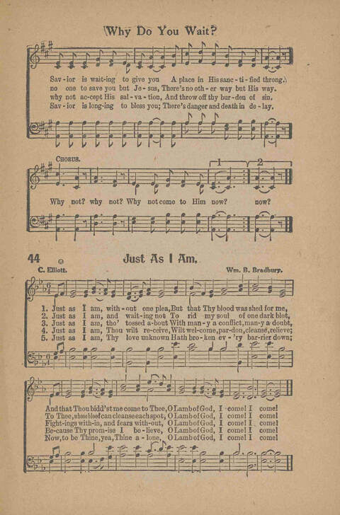 Songs for Soul-winning: for the Ohio Christian Endeavor Union page 43