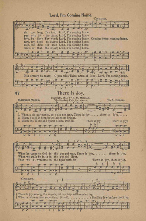 Songs for Soul-winning: for the Ohio Christian Endeavor Union page 45
