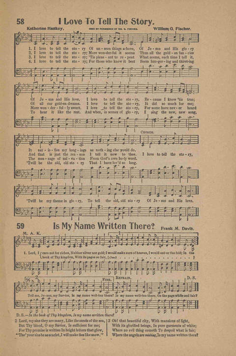 Songs for Soul-winning: for the Ohio Christian Endeavor Union page 51
