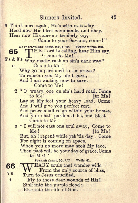 Salvation Army Songs page 45