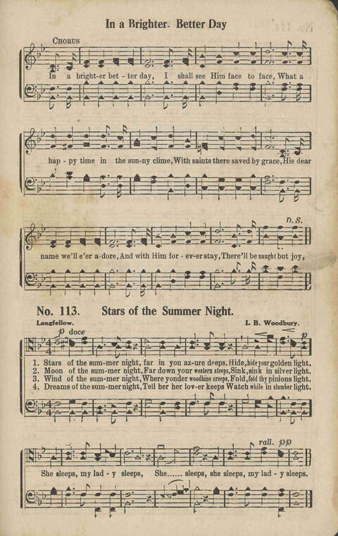 Signal Bells: for the song service page 113