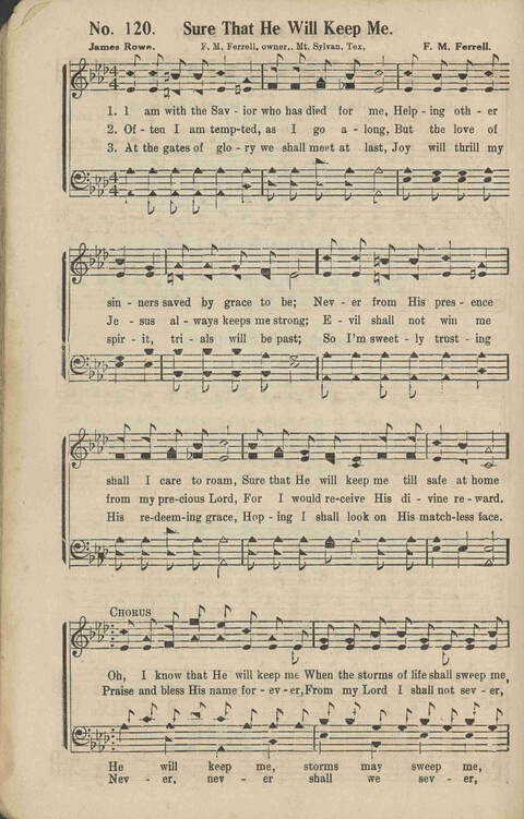 Signal Bells: for the song service page 120