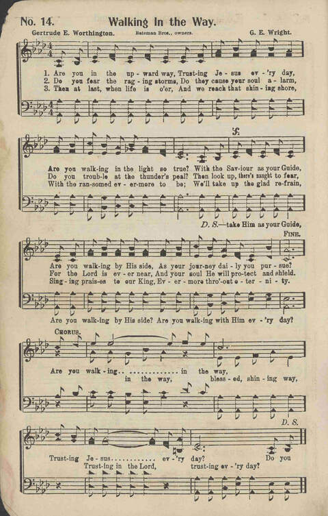 Signal Bells: for the song service page 14
