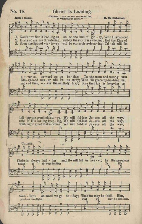 Signal Bells: for the song service page 18