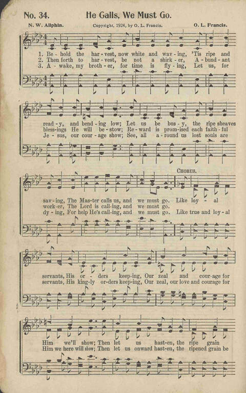 Signal Bells: for the song service page 34