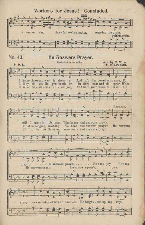 Signal Bells: for the song service page 43