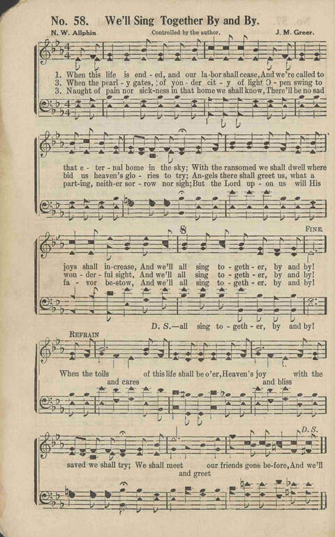 Signal Bells: for the song service page 58