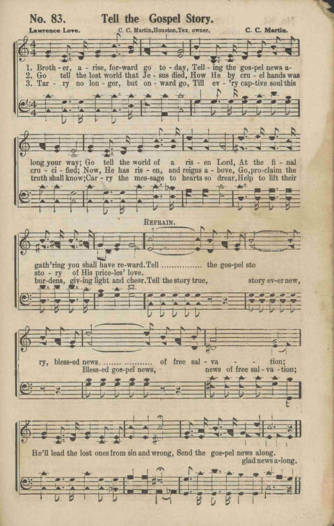 Signal Bells: for the song service page 83