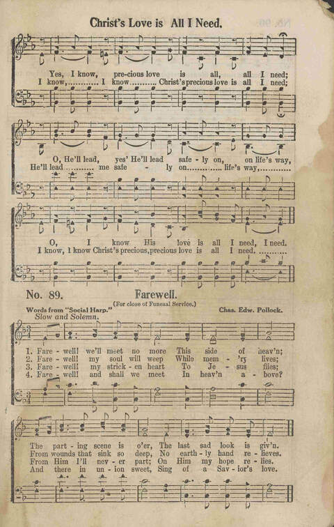 Signal Bells: for the song service page 89