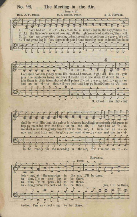 Signal Bells: for the song service page 98