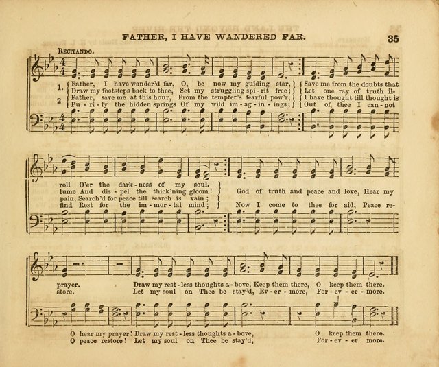 The Silver Chime: a cluster of Sabbath school melodies, tunes, sentences, chants, etc., for the use of children and teachers in their school exercises, devotions, and recreations, to which is added... page 33