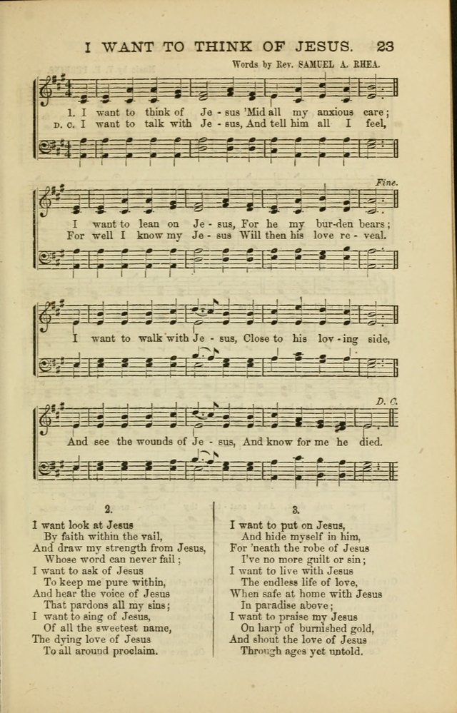 Sabbath Carols : A New Collection of Music and Hymns page 22